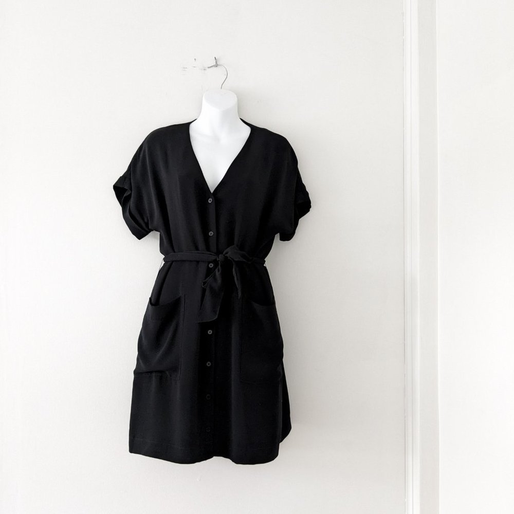 Frank and Oak Short Sleeve Shirt Dress